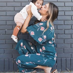 Adorable Floral Jumpsuit
